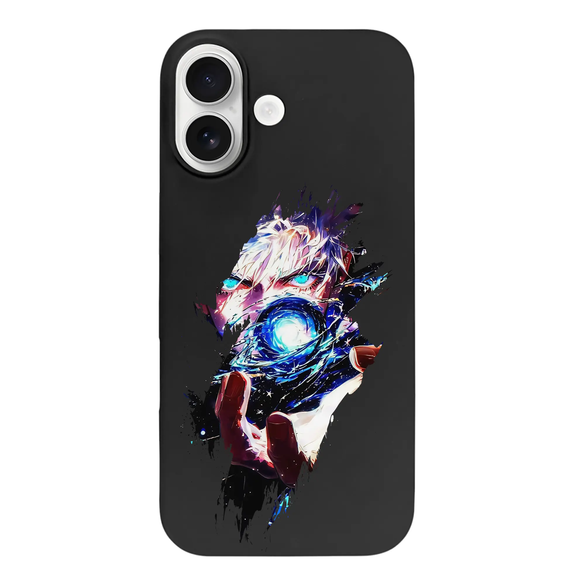 呪術廻戦 グッズ,五条 悟 - iPhone 17 シリーズ シリコンケース 薄型 耐衝撃 指紋防止 ソフトタッチカバー 精密フィット 傷防止 保護ケース iPhone 17/17 Air/17 Pro/17 Pro Max 対応